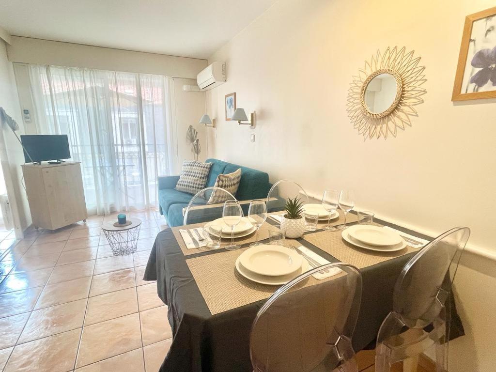 Ferienwohnung Les Rivages 2P Terrasse Parking Menton Exterior foto
