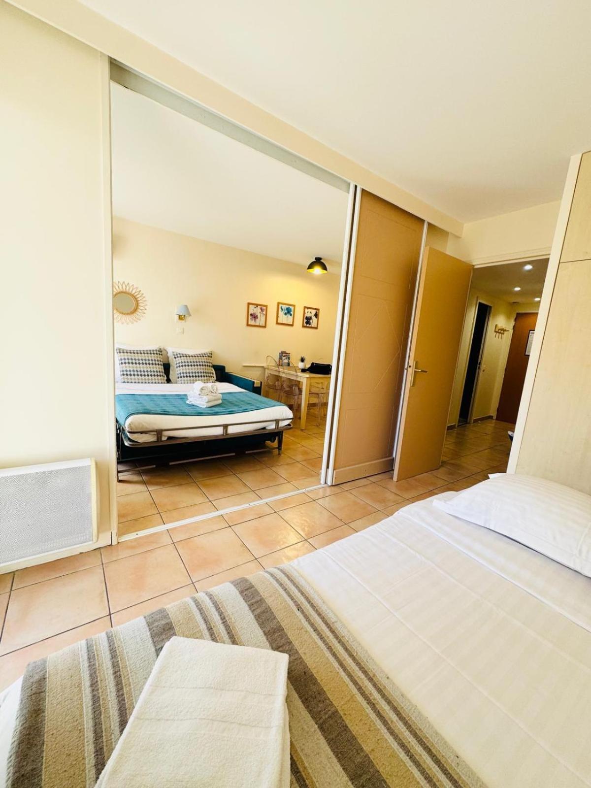 Ferienwohnung Les Rivages 2P Terrasse Parking Menton Exterior foto